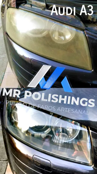 Pulido de faros Restauración