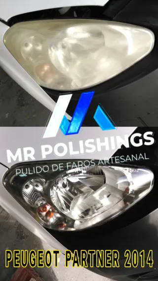Pulir faros en Coruña Restauración
