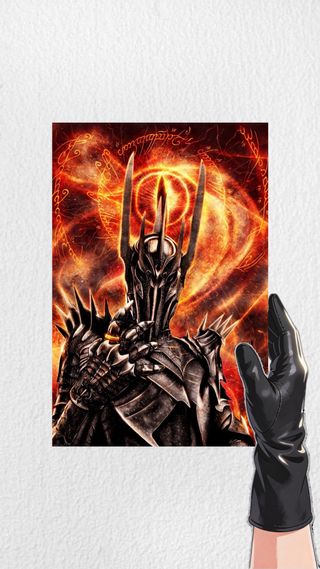 Cuadro Sauron El Señor de los Anillos