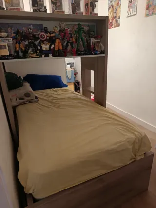 Litera juvenil y muebles habitación infantil