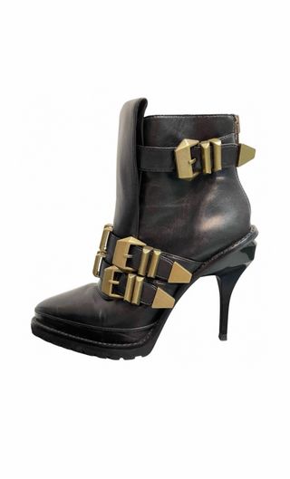 Botines Alexander Wang Hebillas Doradas