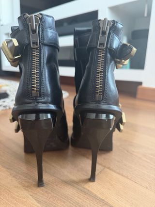 Botines Alexander Wang Hebillas Doradas