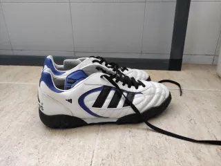 Deportivas Adidas Blancas y Azules