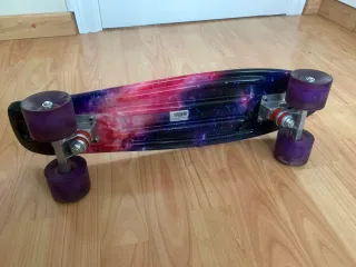 Monopatín estilo Penny Board galaxia