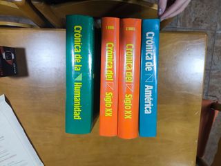 Lote 4 tomos Crónica del Siglo XX