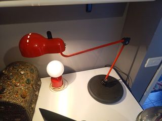 Lampada da tavolo terra Stilnovo Topo Joe Colombo