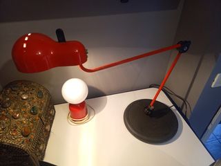 Lampada da tavolo terra Stilnovo Topo Joe Colombo