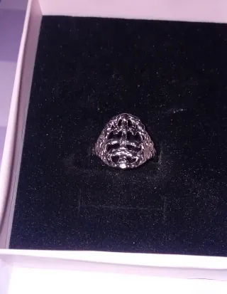 Anillo Cruz de Caravaca Plata Ajustable