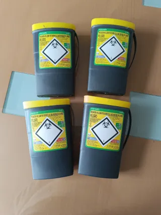 Contenedores para Agujas y Material Punzante