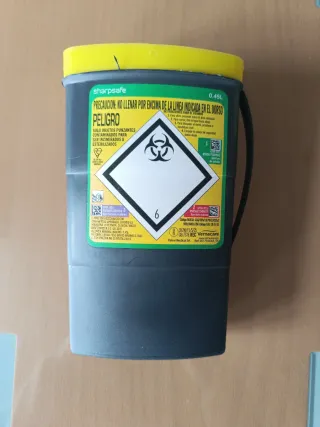 Contenedores para Agujas y Material Punzante