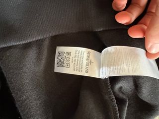 Sweatshirt Stone Island Preta Tamanho S