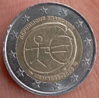 Moneda de 2 euros de la République Française