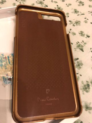 Custodia in pelle per iPhone 7 Plus Pierre Cardin nuova