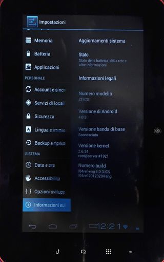 Tablet Vintage ZT ICS