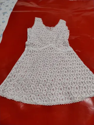 Abitino bianco pizzo