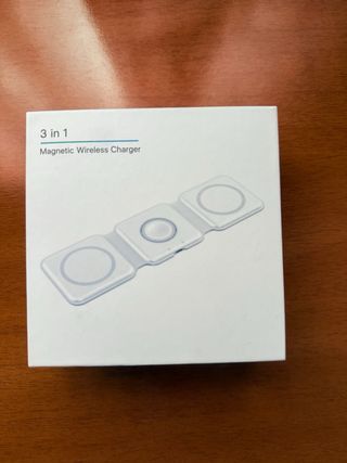 Cargador Inalámbrico Magnético 3 en 1