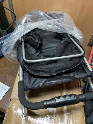 Cochecito Perros VEVOR 3 Ruedas Giratorias