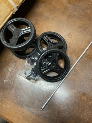 Cochecito Perros VEVOR 3 Ruedas Giratorias