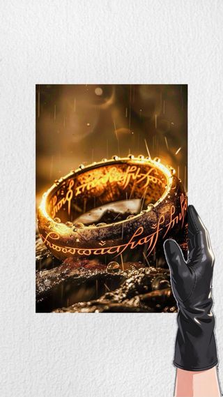 Cuadro señor de los anillos