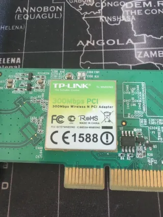 Tarjeta WiFi TP-LINK PCI 300Mbps