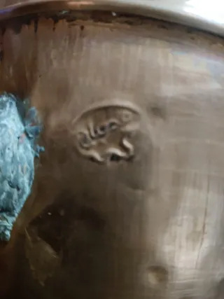 Teiera vintage in rame