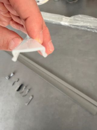 Rodapié Zócalo Aluminio Grafito LED 80cm