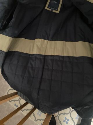 Parka ligera hombre verde