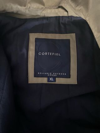 Parka ligera hombre verde