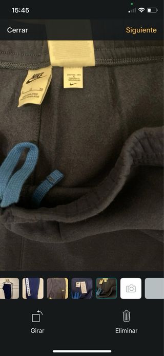 Pantalón chandalNike XL azul oscuro muybuen estado