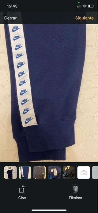 Pantalón chandalNike XL azul oscuro muybuen estado