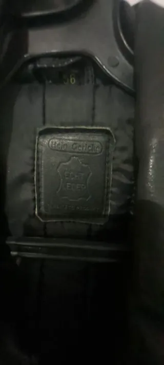 Chaqueta Motera Piel Hombre Hein Gericke Negra