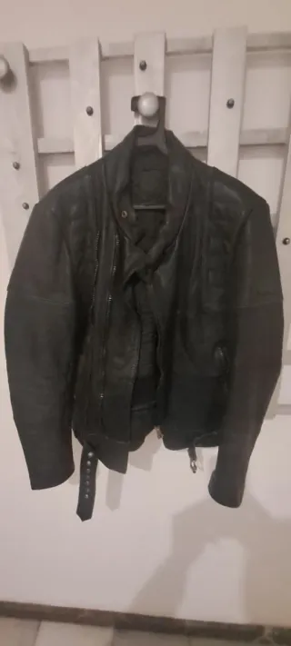 Chaqueta Motera Piel Hombre Hein Gericke Negra