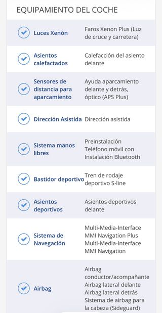 Audi A5 SPORTBACK SLINE PLUS 2015