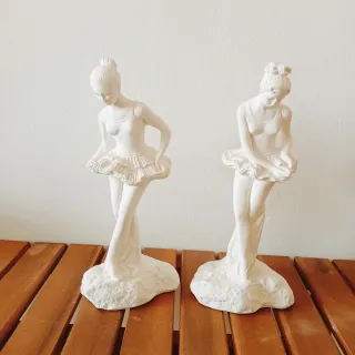 Figuras Bailarinas Escayola/Yeso Clásicas