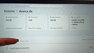 Portatil Asus Vivobook S14 c/ screenpad