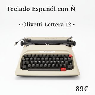Maquina de escribir Olivetti