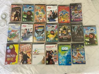 24 giochi PSP + scatole vuote e film DA LEGGERE ANNUNCIO