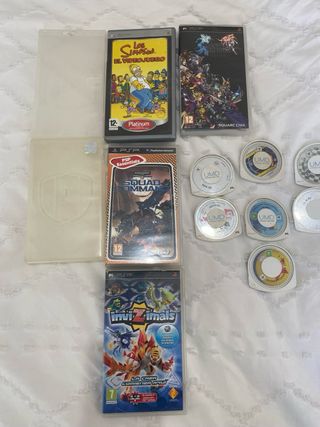 24 giochi PSP + scatole vuote e film DA LEGGERE ANNUNCIO