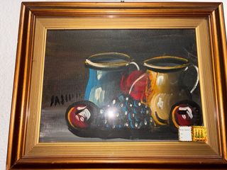 Quadri olio su tela vintage