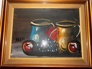 Quadri olio su tela vintage