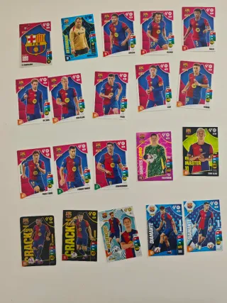 Cromos Adrenalyn Barcelona 24-25
