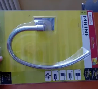 Porta asciugamani da incollo