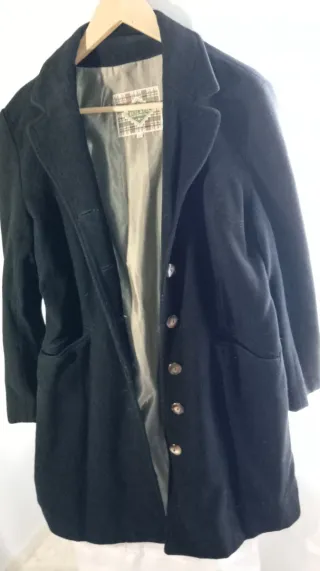 Abrigo CECIL & CO Negro Talla L