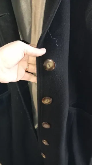 Abrigo CECIL & CO Negro Talla L