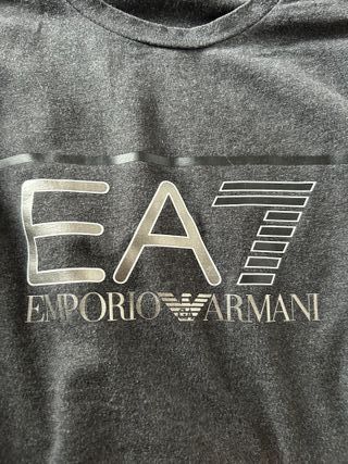 T-shirt EA7 Emporio Armani Grigia Taglia S