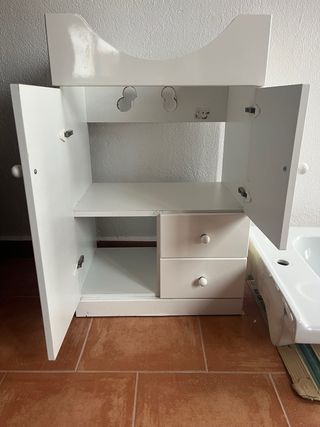 Mueble de baño con lavabo