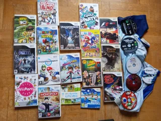 Nintendo Wii + Accesorios + 49 Juegos