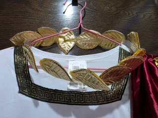 Disfraz de emperador romano adulto