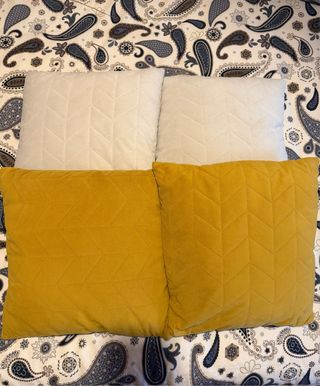 Juego 4 cojines