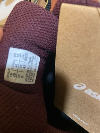 Zapatillas asics gel quantim kinetic.